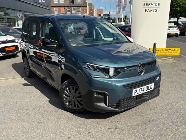 Citroen Berlingo 1.2 PureTech 110ps Plus [5 seat] Van With Side Windows Petrol BLUE