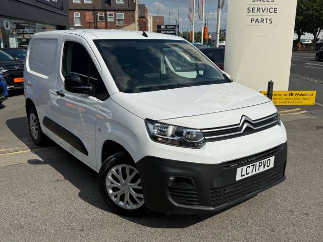 Citroen Berlingo 1.2 PureTech 1000Kg Enterprise Pro 110ps [S/S] Panel Van Petrol WHITE