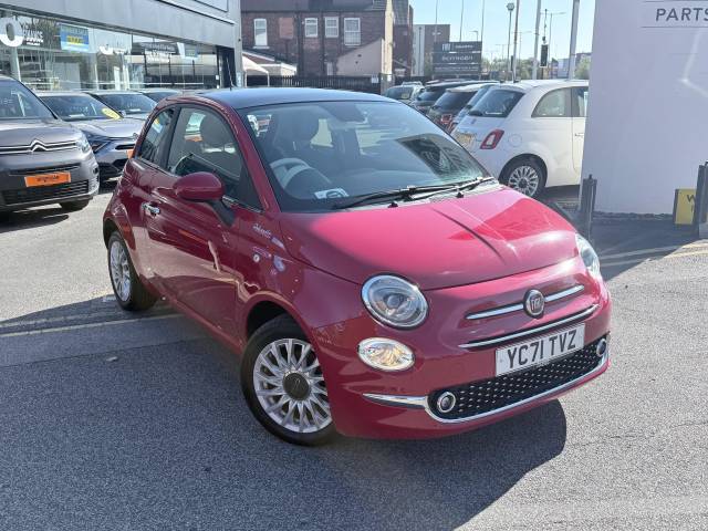 Fiat 500 1.0 Mild Hybrid Dolcevita [Part Leather] 3dr Hatchback Petrol RED