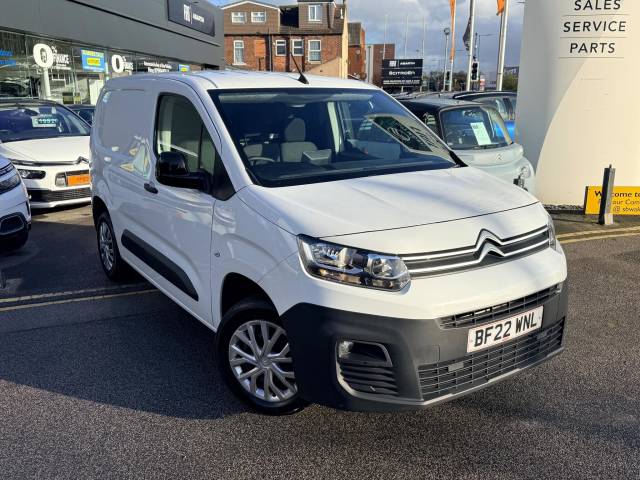 Citroen Berlingo 1.5 BlueHDi 1000Kg Enterprise Pro 100ps [6 Speed] Panel Van Diesel WHITE