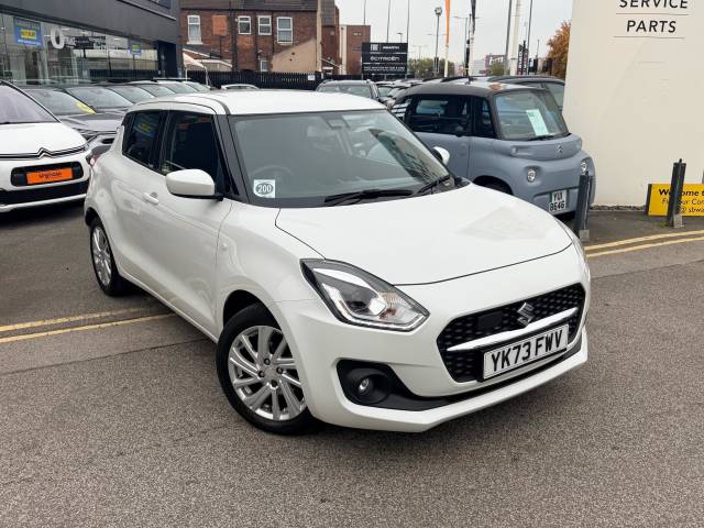 Suzuki Swift 1.2 Dualjet 83 12V Hybrid SZ-T 5dr Auto Hatchback Petrol WHITE