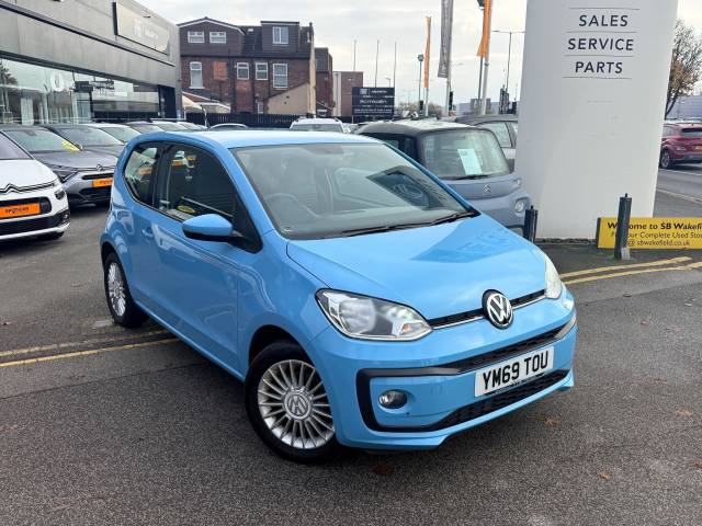 Volkswagen Up 1.0 Move up! Euro 6 (s/s) 3dr Hatchback Petrol Blue