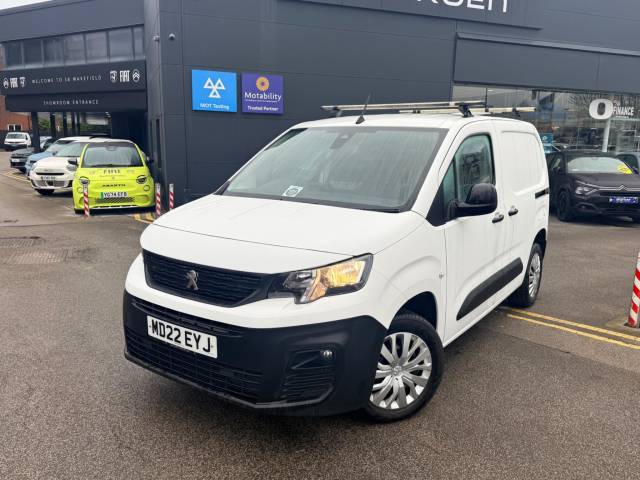 2022 Peugeot Partner 1000 1.5 BlueHDi 100 Professional Prem Van [6 Spd]