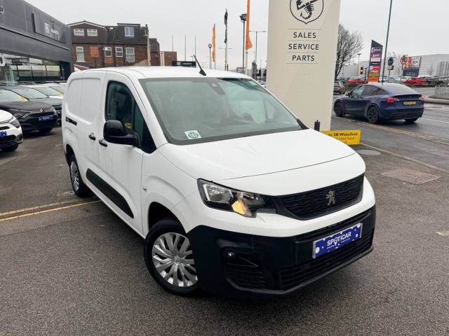 Peugeot Partner 950 1.5 BlueHDi 100 Professional Prem Van [6Speed] Panel Van Diesel WHITE