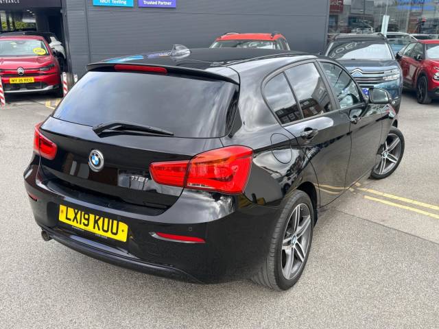 2019 BMW 1 Series 118i [1.5] Sport 5dr [Nav/Servotronic]