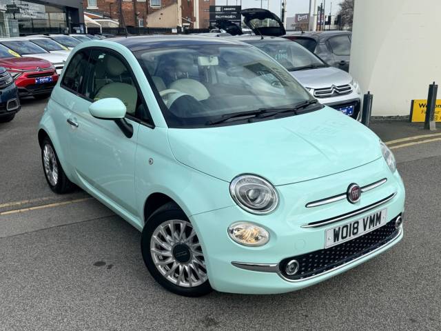 Fiat 500 1.2 Lounge 3dr Hatchback Petrol GREEN