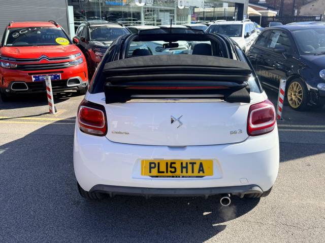 2015 DS AUTOMOBILES DS 3 CABRIO 1.2 PureTech 110 DStyle Nav 2dr