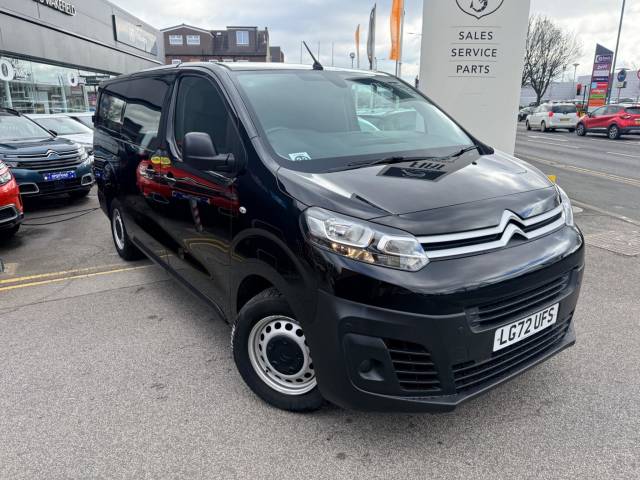 Citroen Dispatch 1000 1.5 BlueHDi 100 Van Enterprise Pro Panel Van Diesel BLACK