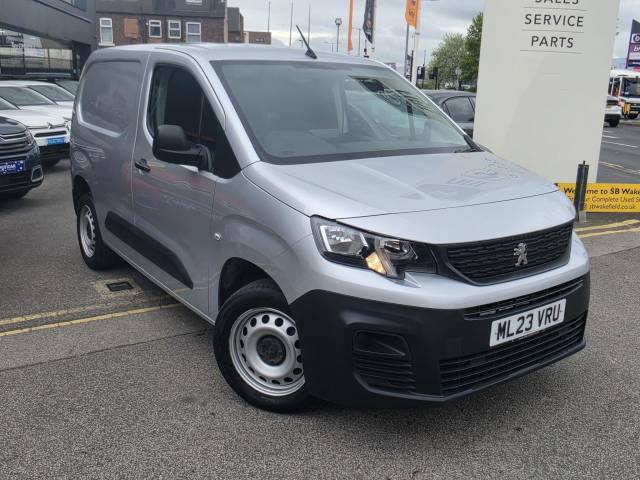 Peugeot Partner 1000 1.5 BlueHDi 100 Professional Premium + Van Panel Van Diesel SILVER