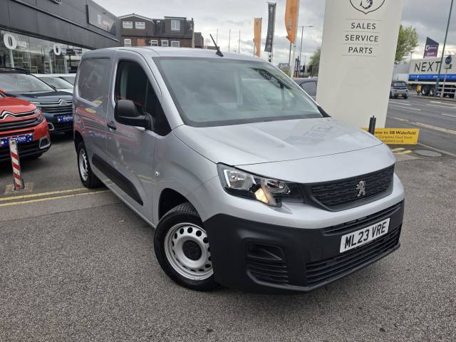 Peugeot Partner 1000 1.5 BlueHDi 100 Professional Premium + Van Panel Van Diesel SILVER