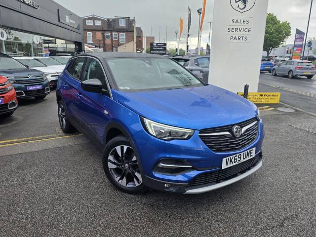 Vauxhall Grandland X 1.2 Turbo Sport Nav 5dr Hatchback Petrol BLUE
