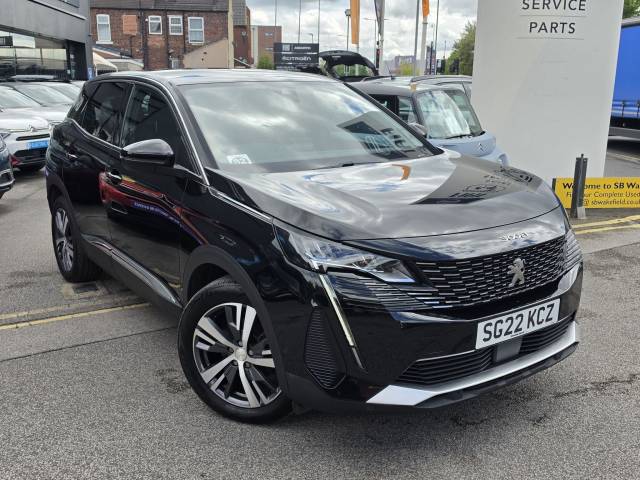 Peugeot 3008 1.2 PureTech Allure 5dr Hatchback Petrol BLACK