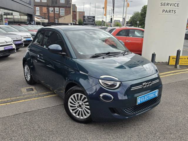 Fiat 500e 0.0 70kW Action 24kWh 3dr Auto Hatchback Electric GREEN