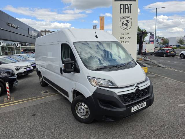 Citroen Relay 2.2 BlueHDi H2 Van 140ps Enterprise Panel Van Diesel WHITE