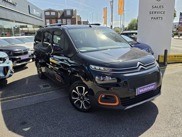 Citroen E-Berlingo 0.0 100kW Flair XTR XL 50kWh 5dr Auto [7 seat] MPV Electric BLACK