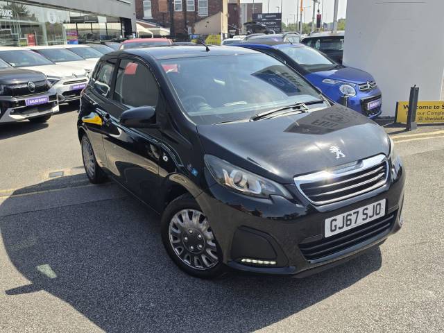 Peugeot 108 1.0 Active 3dr Hatchback Petrol BLACK