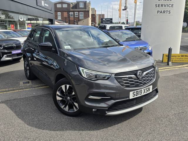 Vauxhall Grandland X 1.2 Turbo Sport Nav 5dr Auto [8 Speed] Hatchback Petrol GREY
