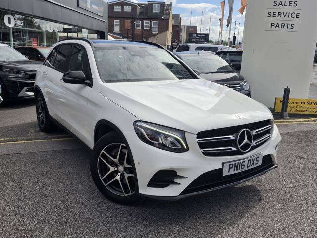 Mercedes-Benz GLC 2.1 GLC 220d 4Matic AMG Line Premium 5dr 9G-Tronic Estate Diesel WHITE