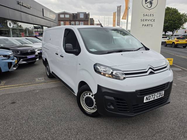 Citroen Dispatch 1400 2.0 BlueHDi 145 Van Enterprise Pro EAT8 Panel Van Diesel WHITE