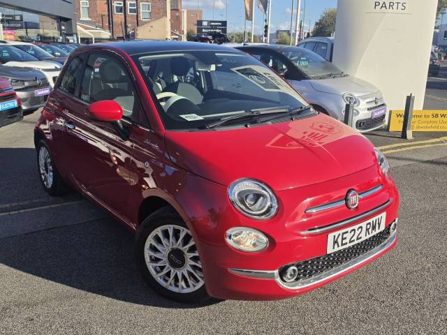Fiat 500 1.0 Mild Hybrid Dolcevita [Part Leather] 3dr Hatchback Petrol RED