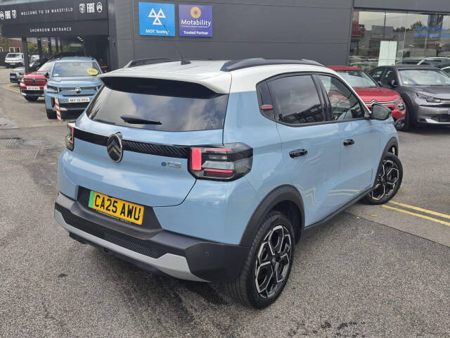 2025 Citroen e-C3 83kW Max 44kWh 5dr Auto