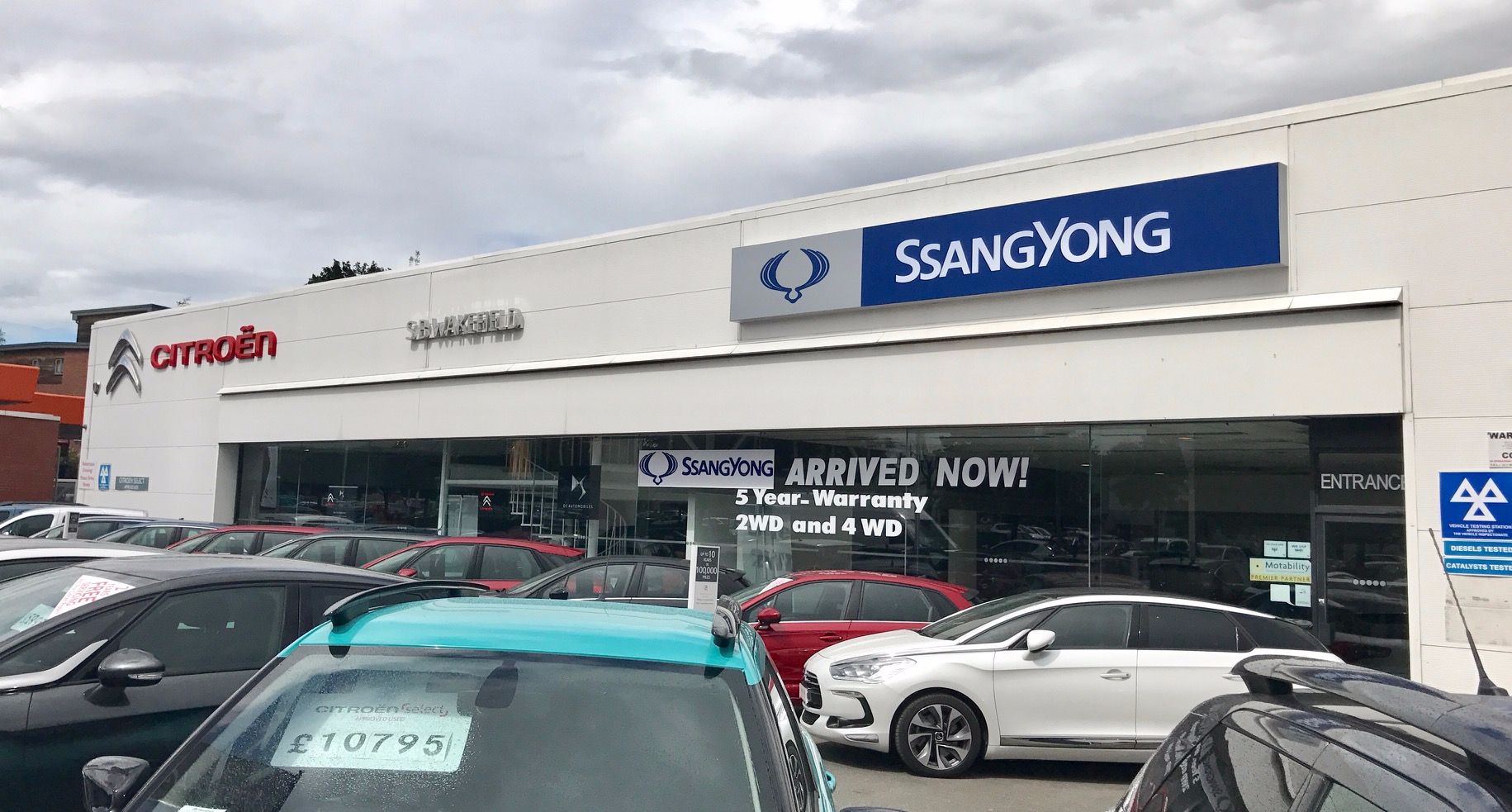 SSANGYONG APPOINTS NEW DEALER FOR WAKEFIELD •	SB Wakefield joins the SsangYong network •	Six model range all backed by a 5-year limitless mileage warranty