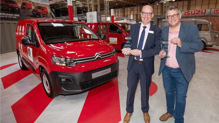 CITROËN WINS VAN OF THE YEAR AND CLAIMS TWO FURTHER PRIZES IN THE TRADE VAN DRIVER MAGAZINE AWARDS 2019