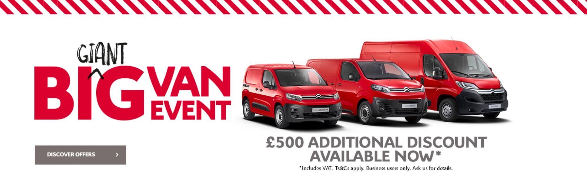 THE CITROEN BIG VAN EVENT 15TH AUGUST TO 18TH SEPTEMBER