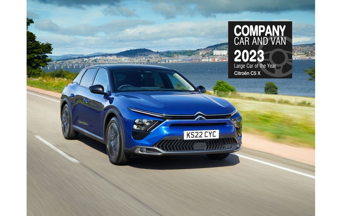 NEW CITROËN C5 X NAMED LARGE CAR OF THE YEAR IN COMPANY CAR & VAN AWARDS 2023