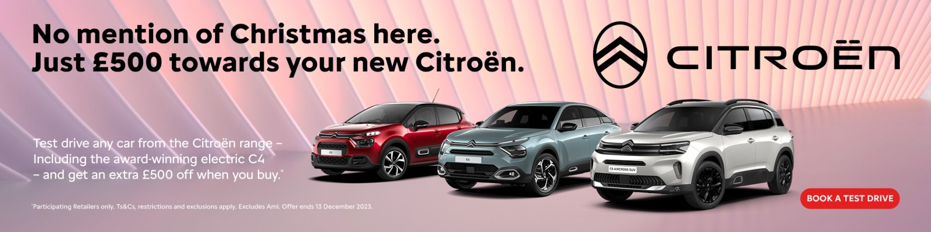 Test Drive & Buy and get £500