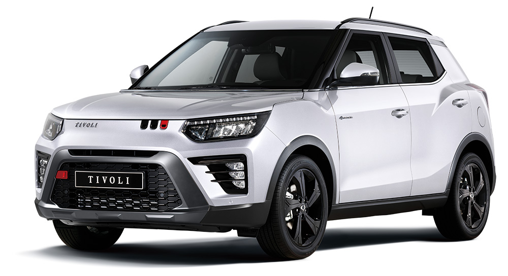 SsangYong Tivoli Grand white