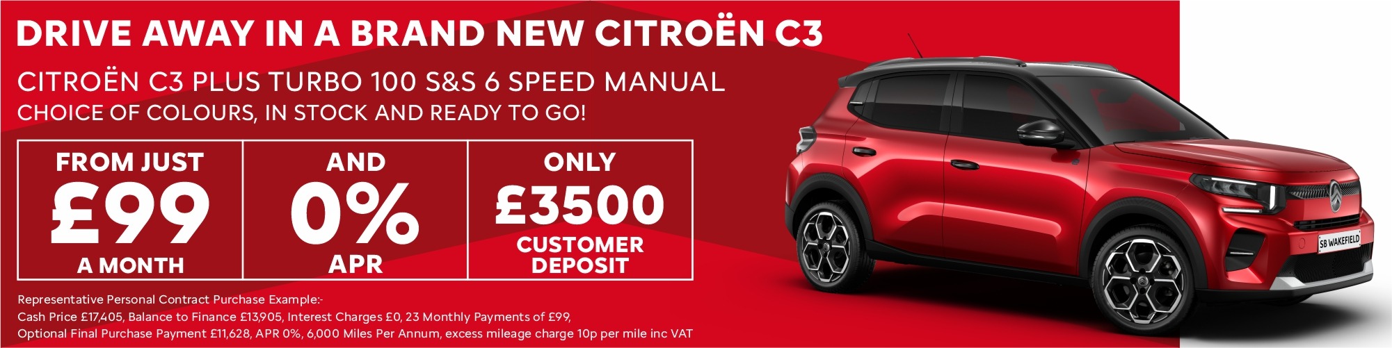 New Citroën Cars for sale at SB Wakefield