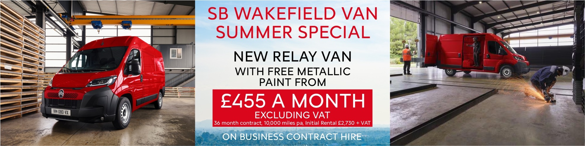 New Citroen Vans for sale at SB Wakefield