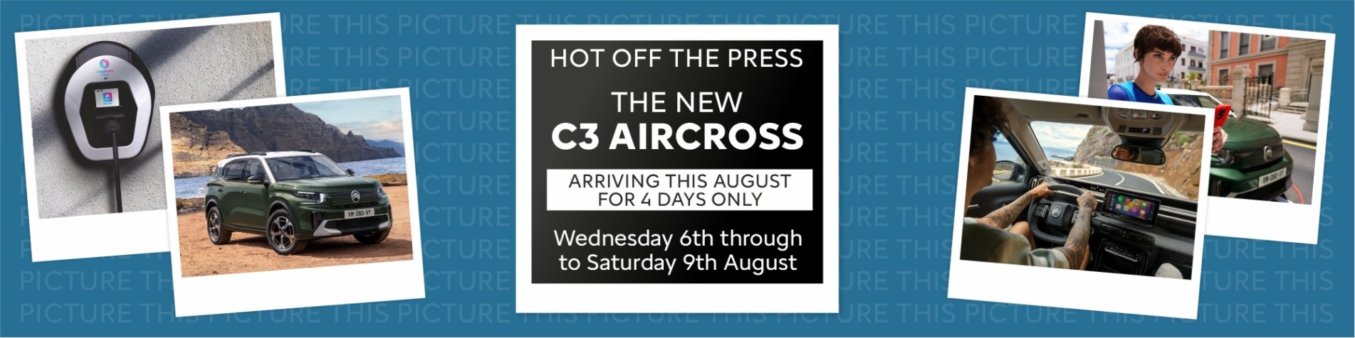 New Citroen C3 Aircross coming to SB Wakefield 6th - 9th August 2025