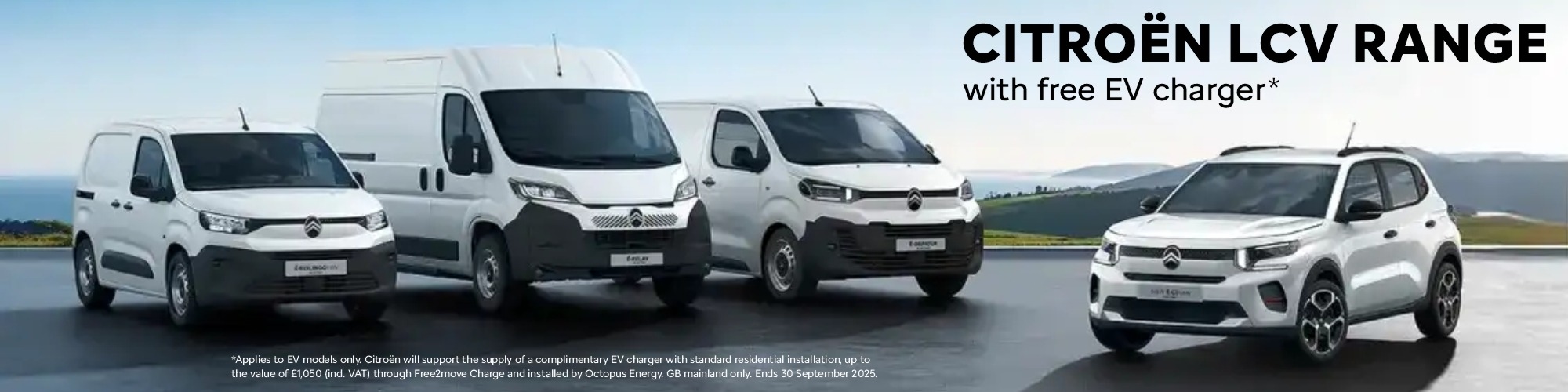 New Citroen Vans for sale at SB Wakefield