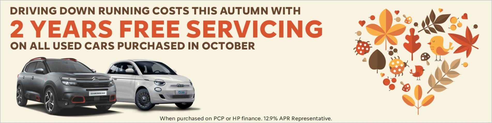 October 2025 2 Years Free Servicing on used cars