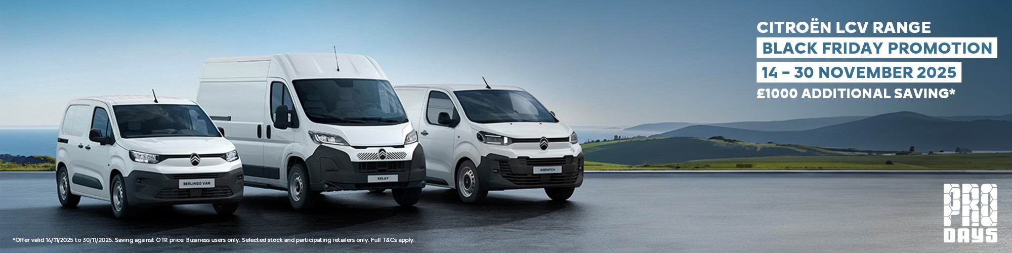 New Citroen Vans for sale at SB Wakefield