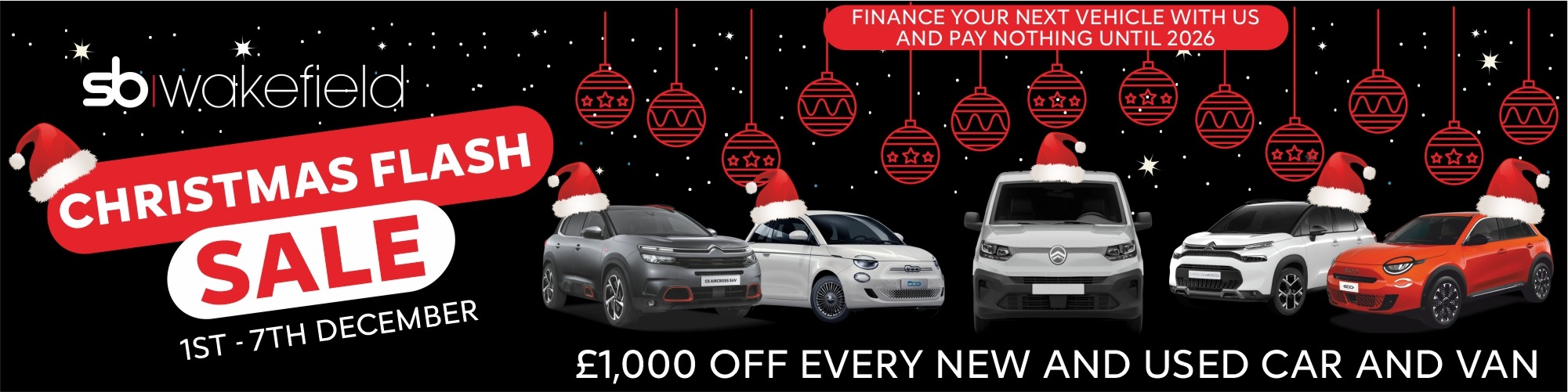 New Citroën Cars for sale at SB Wakefield