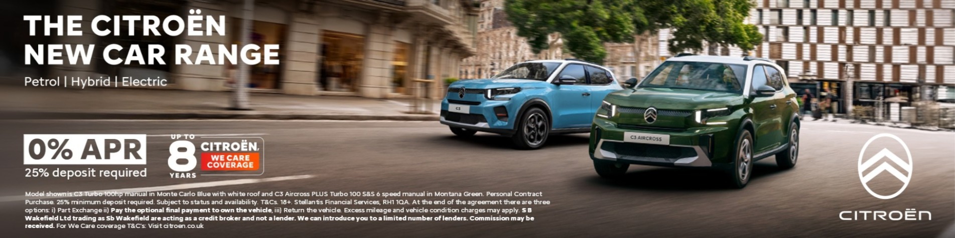 Q4 2025 0% APR on Citroen range