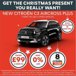 C3 Aircross From £99 Per Month, 0% APR  at SB Wakefield Wakefield