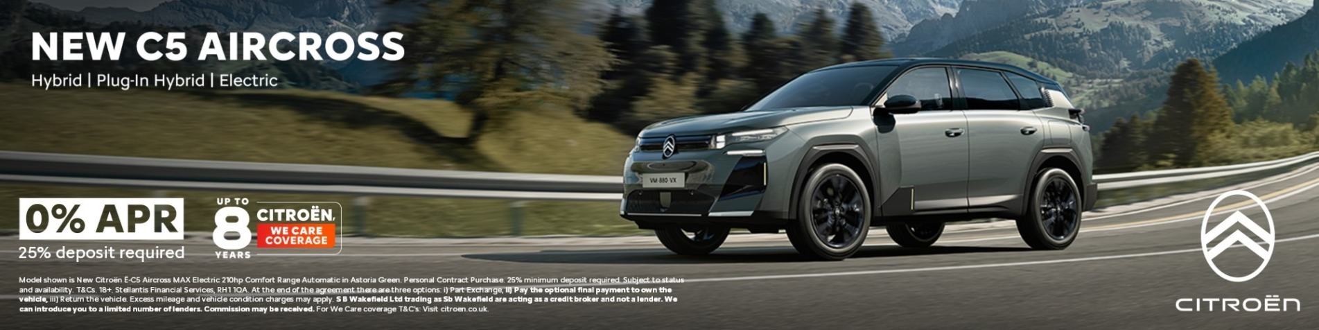 Q4 2025 New C5 Aircross 0% APR