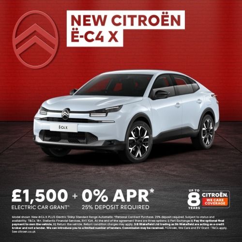 CITROEN C4 X 100kW Plus Standard Range 50kWh 4dr Auto