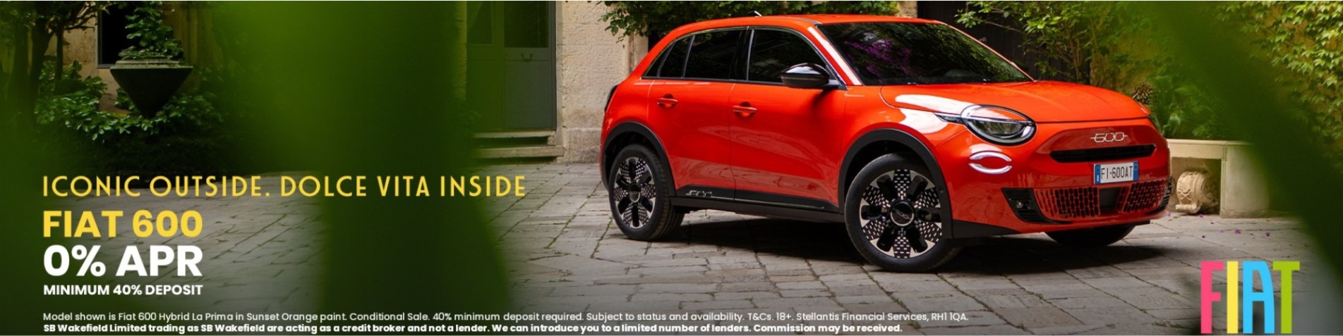 Q1 Fiat 600 with 0% APR