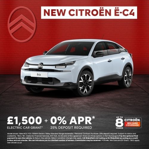 CITROEN C4 100kW You Standard Range 50kWh 5dr Auto