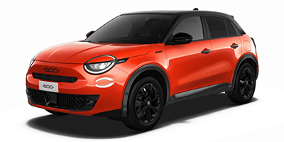 Fiat 600 Sport - Sunset Orange Bi-Colour (Black Roof)