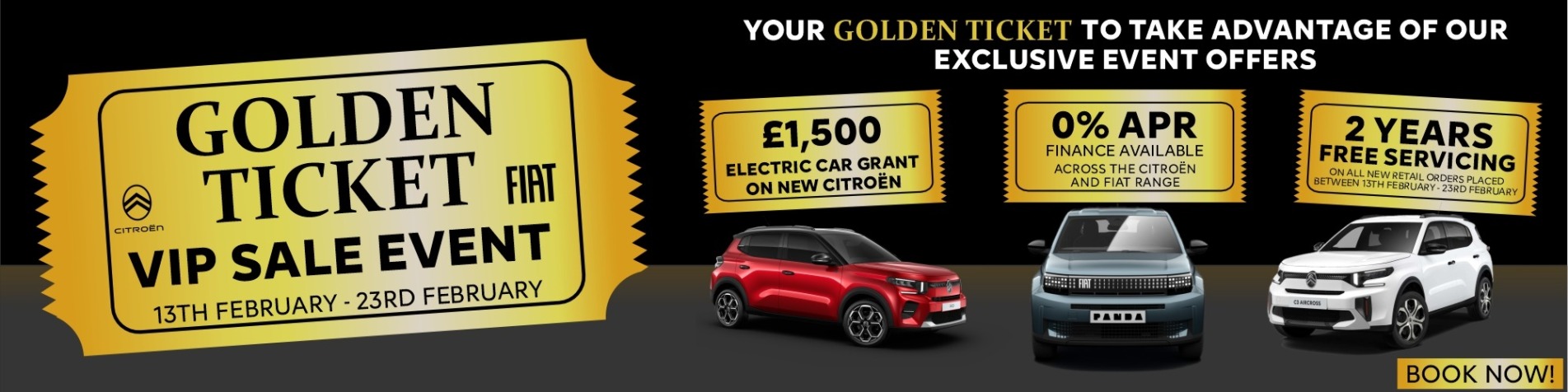 SB Wakefield Golden Ticket Event 13 - 23 February 2026