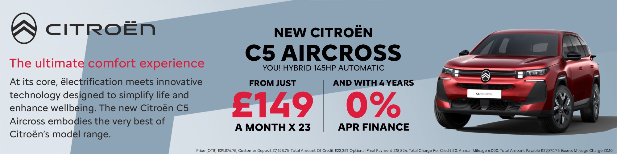 New Citroën Cars for sale at SB Wakefield