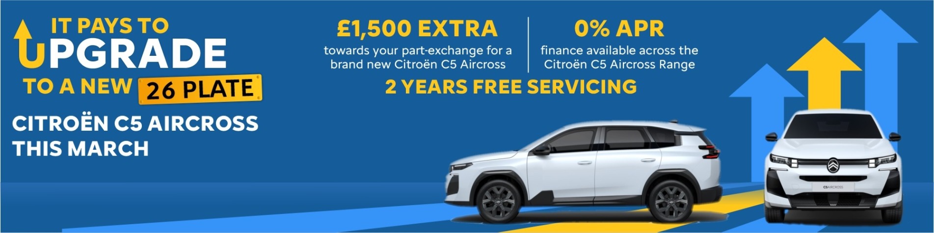 C5 Aircross £1500 Extra & 0% APR