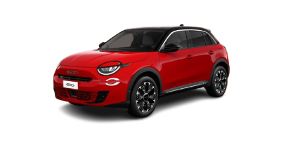 Fiat 600 Hybrid - Passione Red/Cinema Black