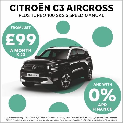CITROEN C3 AIRCROSS 1.2 Turbo Plus 5dr